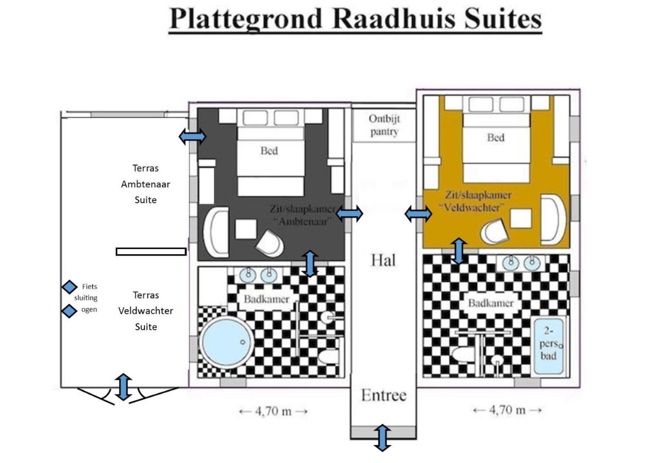 Raadhuis Dinther Suites Heeswijk-Dinther Luaran gambar